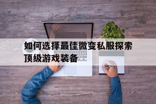 关于如何选择最佳微变私服探索顶级游戏装备的信息